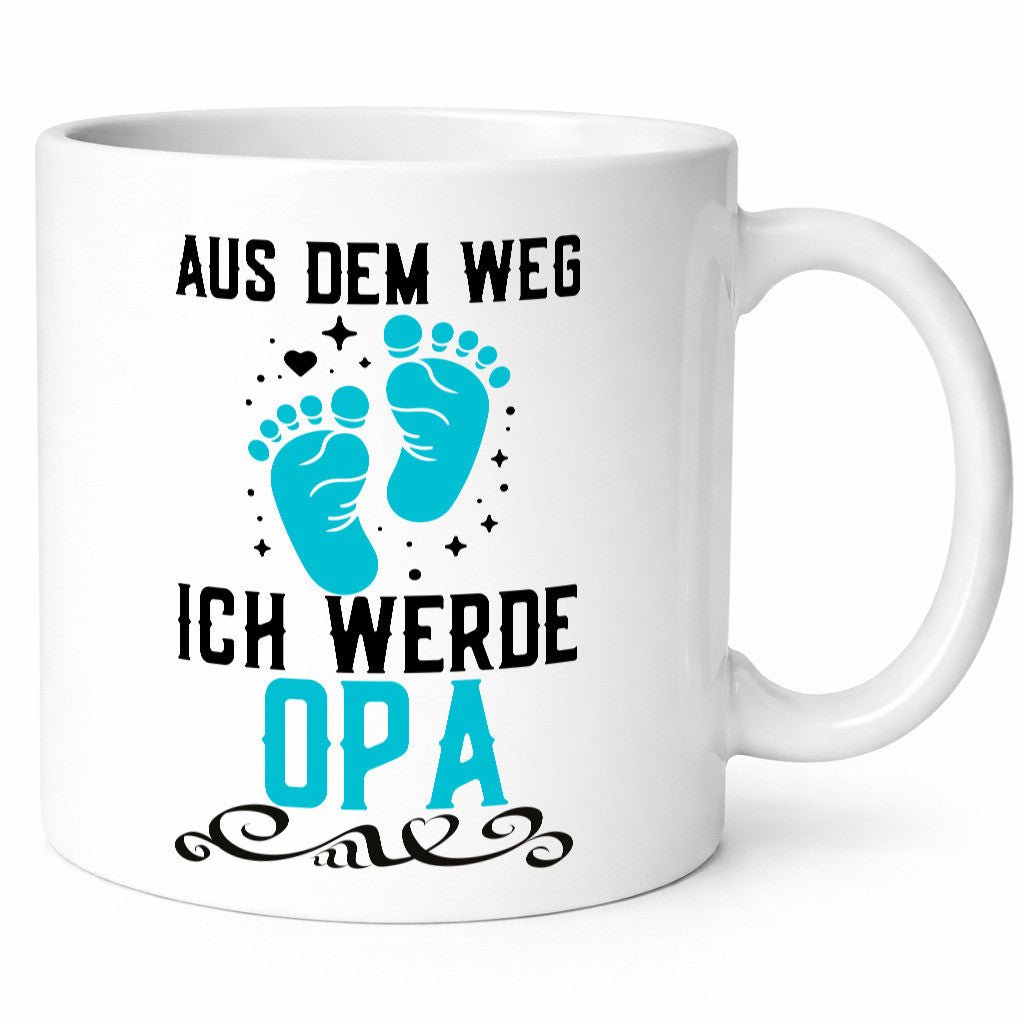 Aus dem weg ich werde Opa | Schwangerschaft Ankündigung Geschenkidee Familie