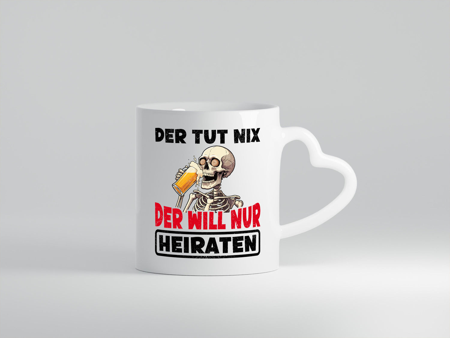Der tut nix will nur Heiraten | JGA Heiratsantrag v2 lustiger Spruch Geschenk