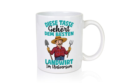 Im Universum: Landwirt | Bauer Landwirtschaft lustiger Spruch Geschenk Humor