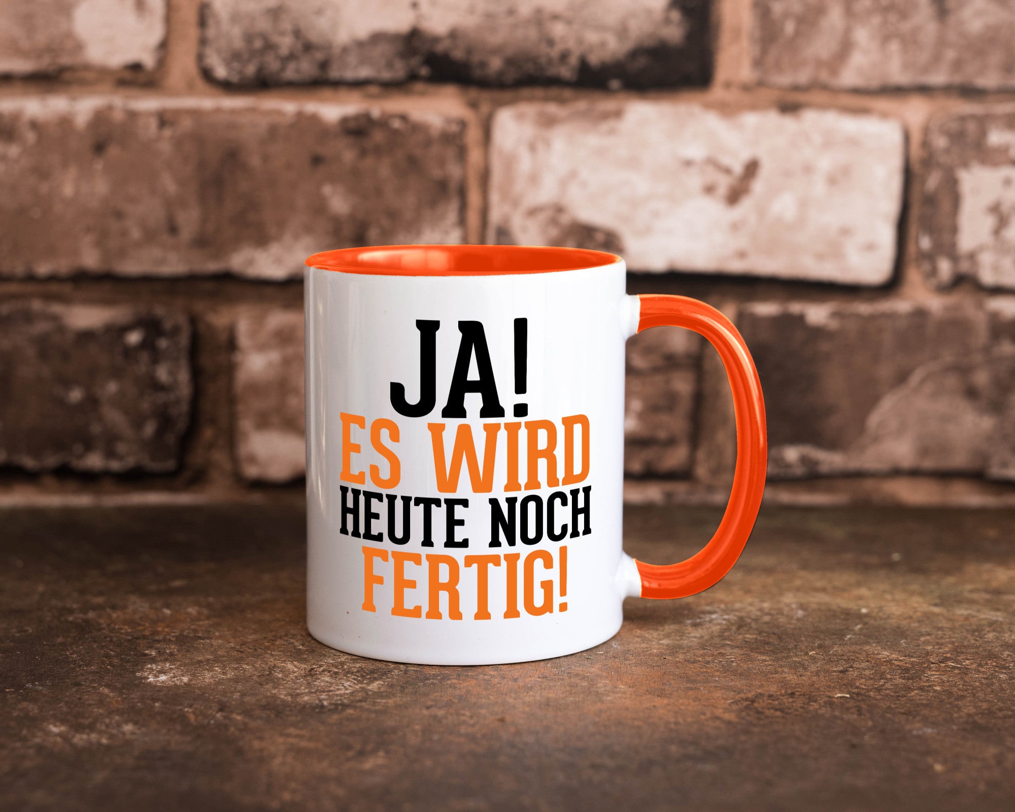 Ja es wird heute noch fertig | Arbeit Kollegen Werkstatt Humor Büro