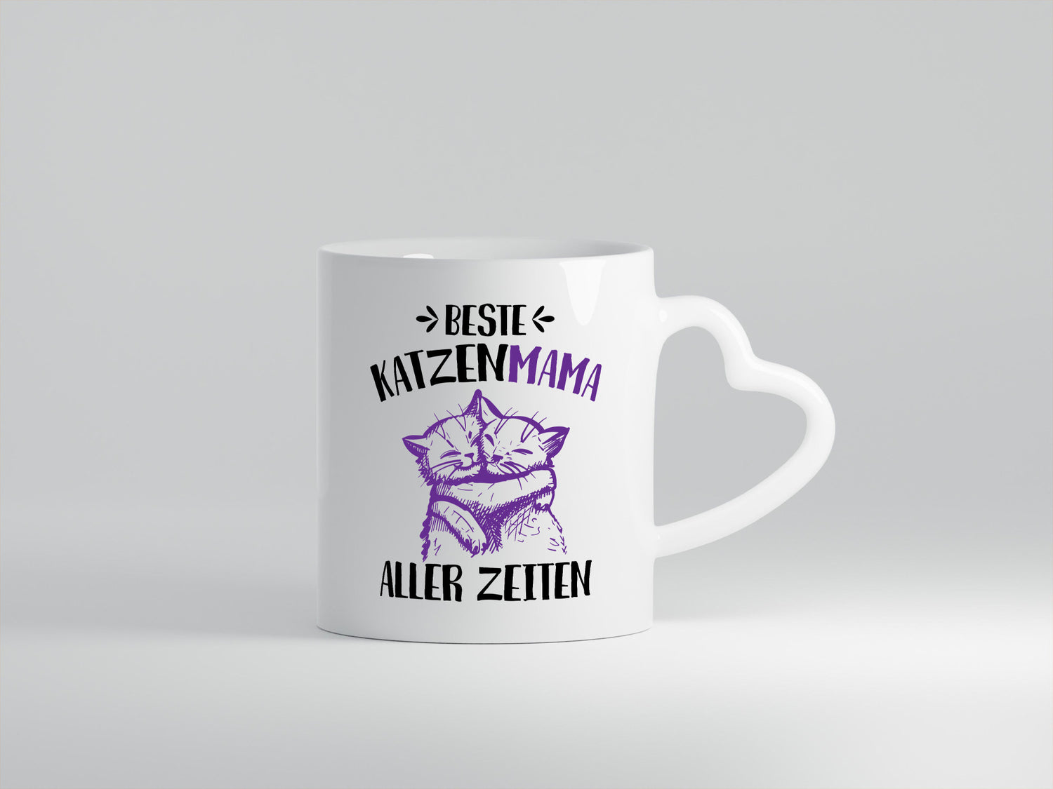 Beste Katzenmama aller Zeiten | Katze Muttertag Geschenkidee Familie Humor Tasse