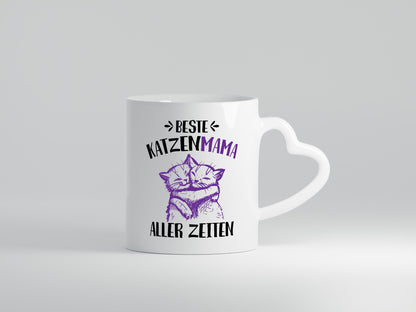 Beste Katzenmama aller Zeiten | Katze Muttertag Geschenkidee Familie Humor Tasse