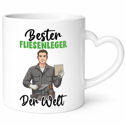 Bester Fliesenleger | Fliesenlegen Bau v2 Geschenk Humor Geschenkidee lustiger