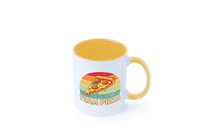 Team Pizza | Pizzaliebhaber Lover v2 Geschenkidee Humor Tasse