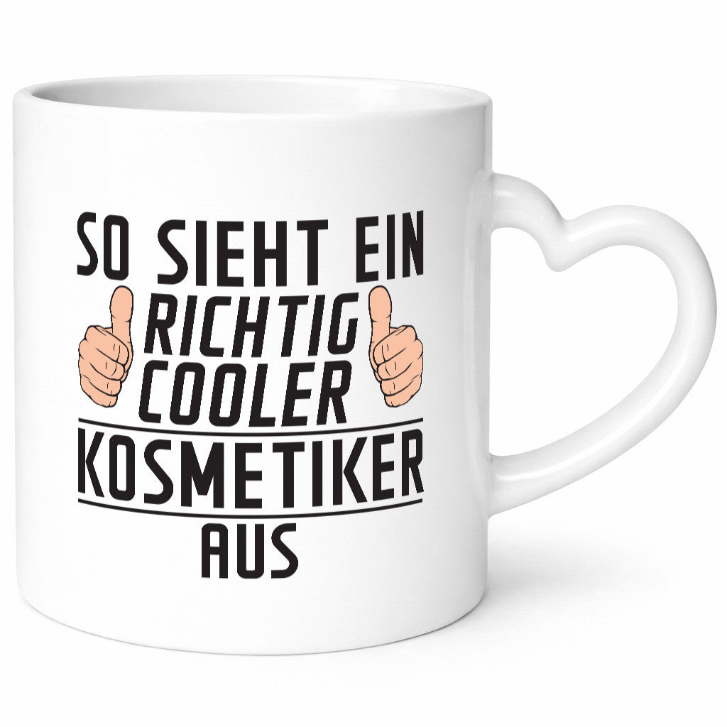 Richtig Cooler Kosmetiker | Kosmetik Stylist Visagist Geschenk Humor