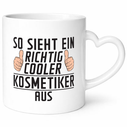 Richtig Cooler Kosmetiker | Kosmetik Stylist Visagist Geschenk Humor