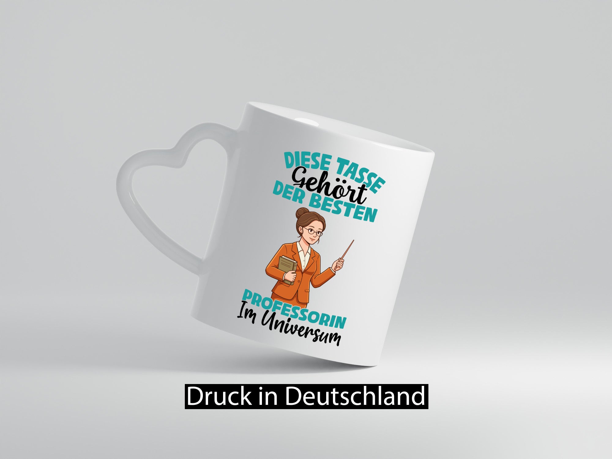 Im Universum: Professorin | Uni Universität lustiger Spruch Geschenk Humor