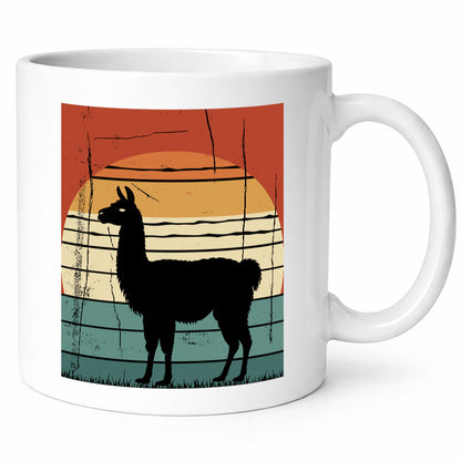 Lama | Llama jahrgang Vintage Alpaka Geschenk Humor Geschenkidee lustiger