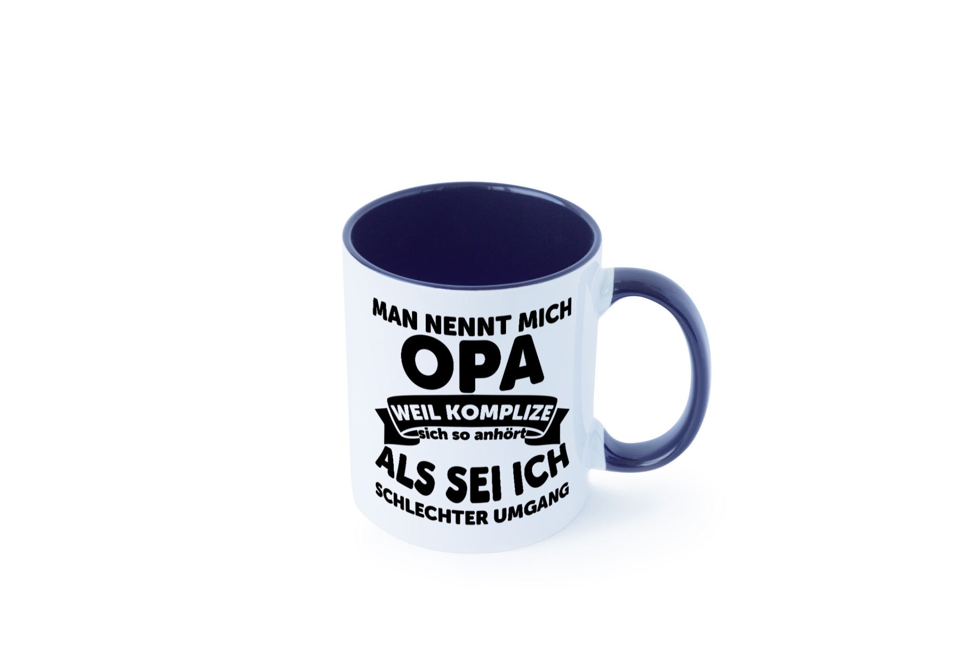 Nenn mich Opa, Komplize schlechter Umgang | Opa Witz Geschenk Familie