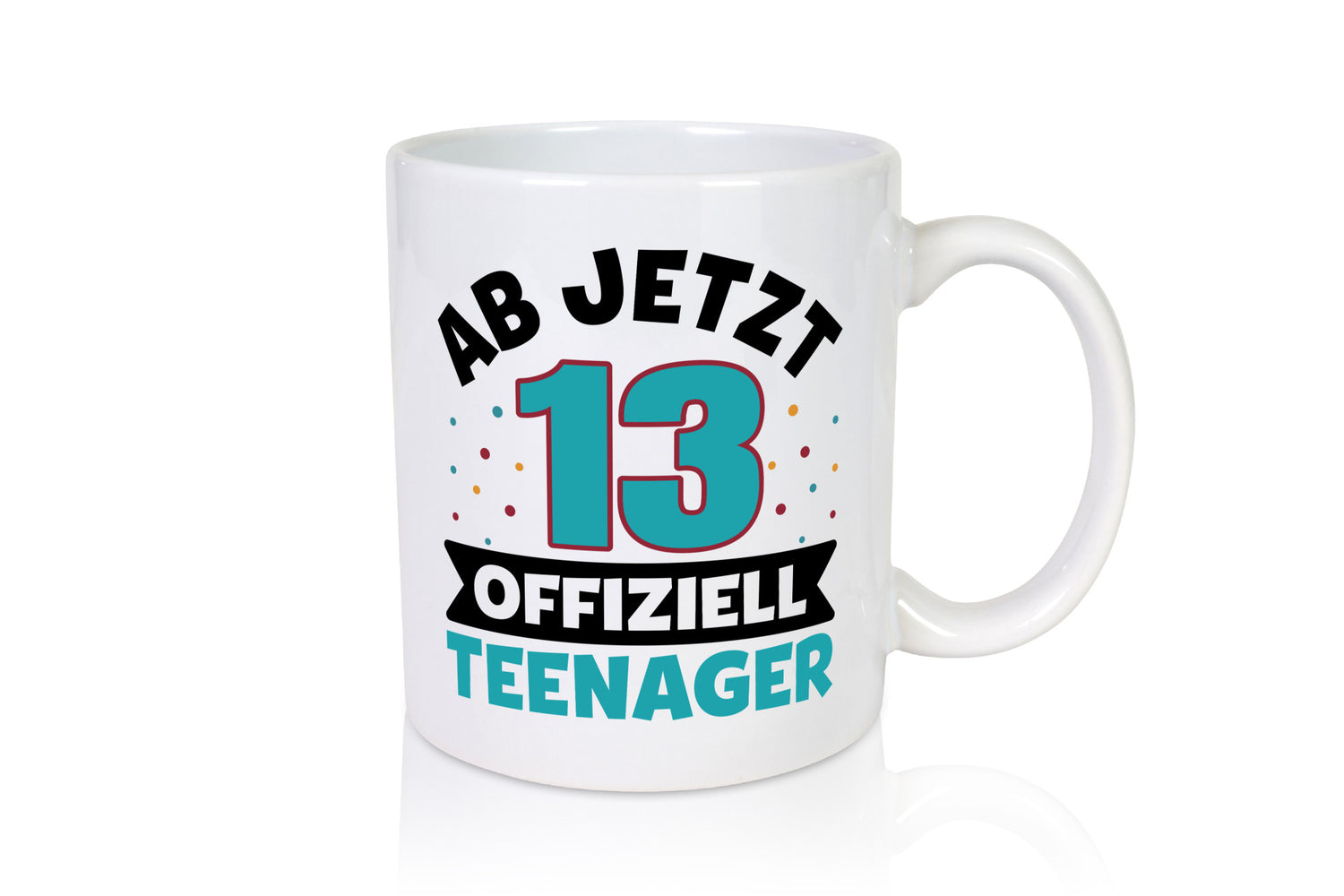 13. Geburtstag | Mädchen Tasse Teenager Spruch vl4 Humor Geschenkidee