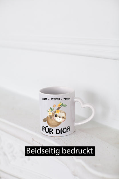 Anti Stress Tasse für dich Humor Geschenkidee