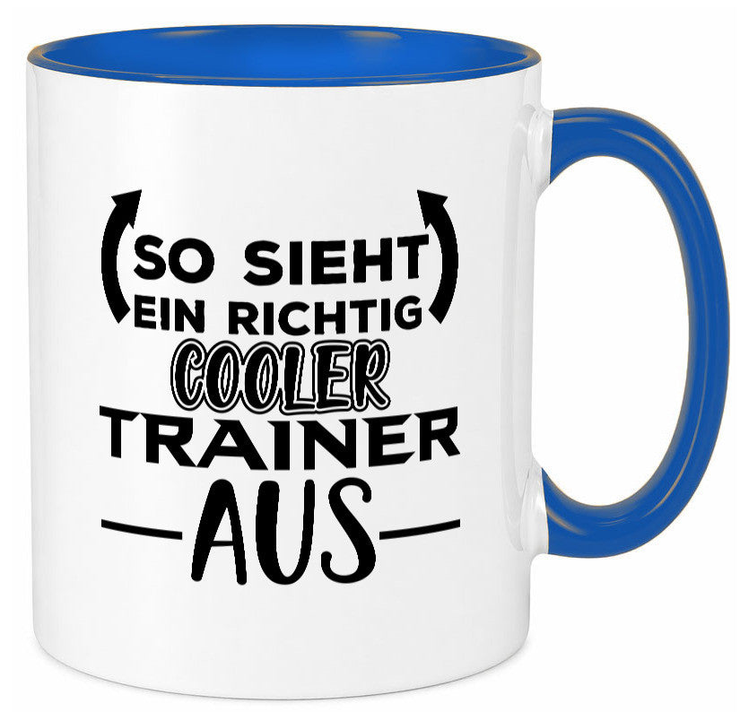 Richtig guter Trainer | Spruch Tasse Personal lustiger Geschenk Humor