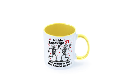 57. Geburtstag | Knackige 57 Ich bin alt lustig Geschenkidee Geschenk Tasse