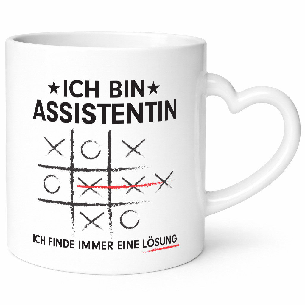 Lösung finden: Assistentin | Assistenz Hilfskraft v2 Geschenk Humor
