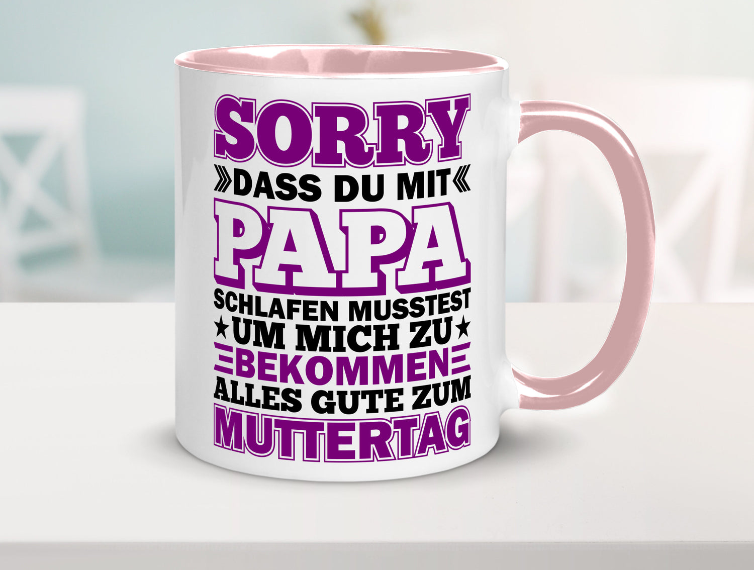 Muttertags Tasse vl1 lustig Familie Geschenkidee Geschenk