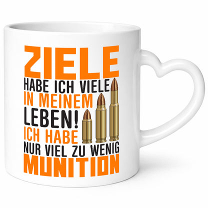 Zu wenig Munition | Ziele Jäger Schütze Geschenk Humor Geschenkidee lustiger