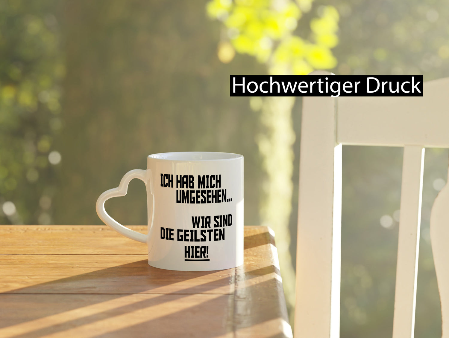 Ich hab mich umgesehen | wir sind die geilsten hier lustiger Spruch Geschenk