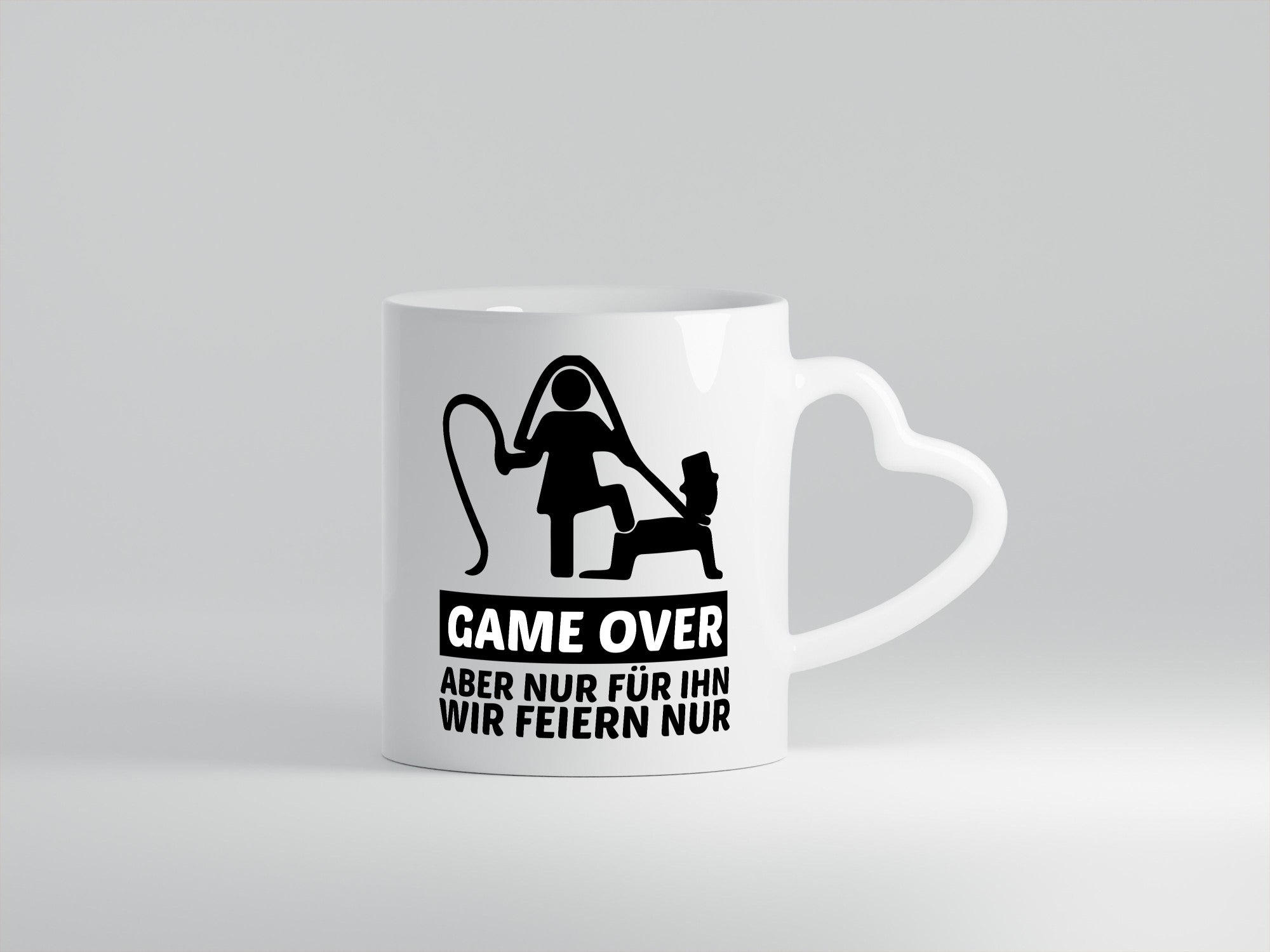 Game over für den Mann | JGA Junggesellenenabschied v2 lustiger Spruch Geschenk