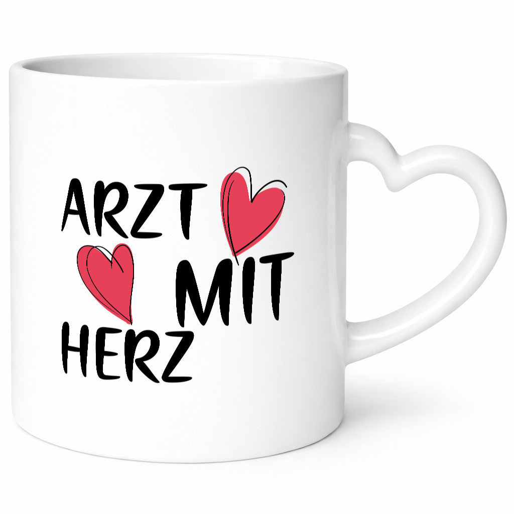 Arzt mit Herz | Doktor Klinik Leidenschaft für Beruf Humor Arbeit Kollegen Büro