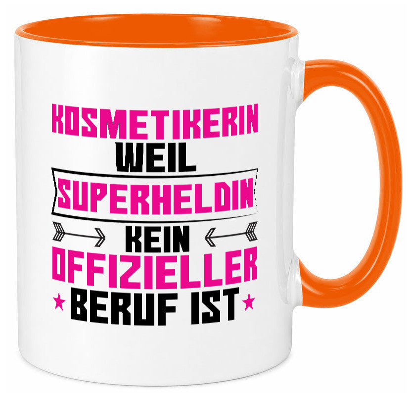Superheldin Kosmetikerin | Kosmetik Stylistin Visagistin Geschenk Humor