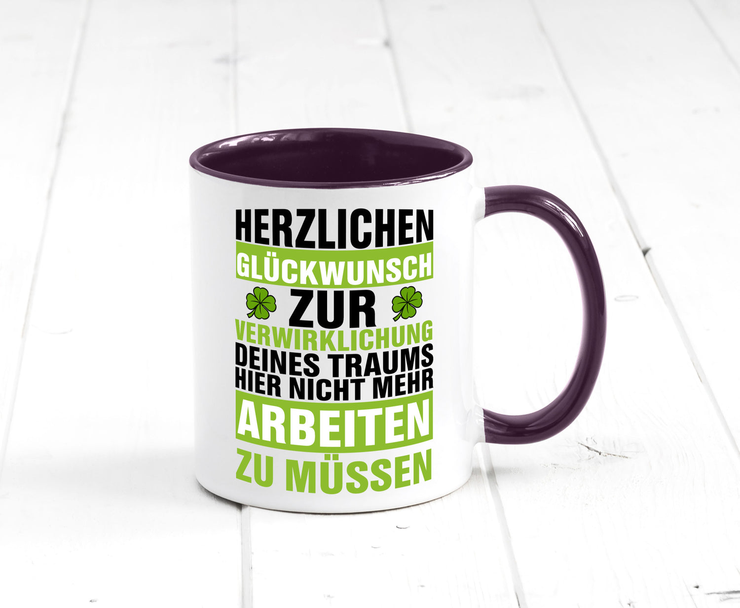 Verwirklichung deiner Träume | Stellenwechel Kollege Humor Arbeit Kollegen Büro