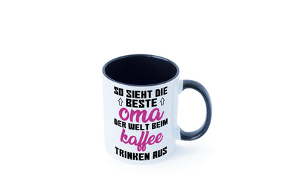 Beste Oma der Welt | Großmutter Tasse lustiger Spruch Geschenk Familie