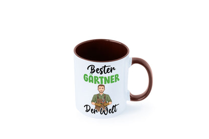 Bester Gärtner | Gartenbau v2 Geschenk Humor Geschenkidee lustiger Spruch Tasse