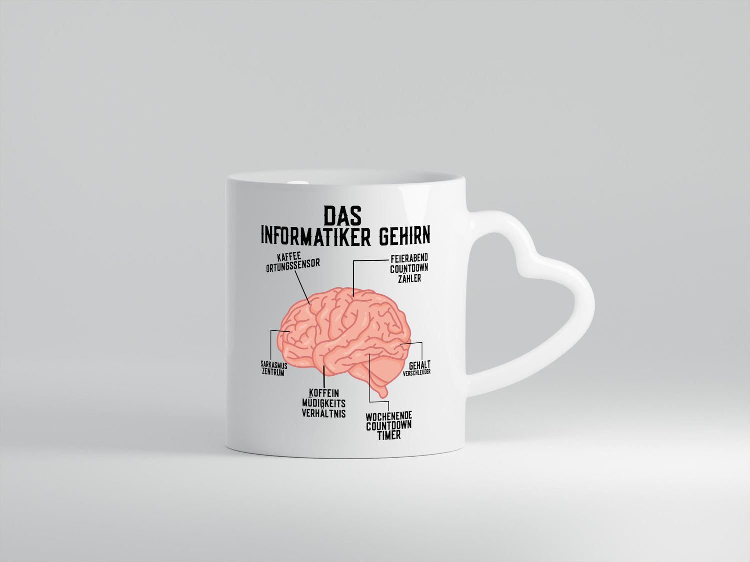 Informatiker Gehirn | Softwareentwickler Computer Nerd Geschenk Humor