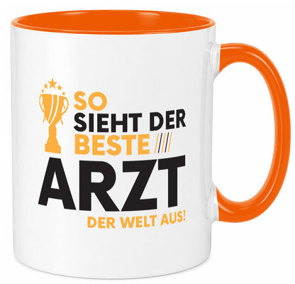 Der Weltbeste Arzt | Medizin Doktor Facharzt lustiger Spruch Geschenk Humor Tasse