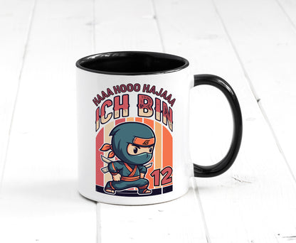 12. Geburtstag | Ninja Junge 12 Jahre Humor Geschenkidee Tasse