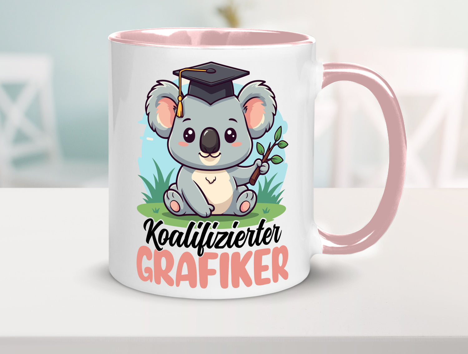 Koalifizierter Grafiker | Grafik Design lustiger Spruch Geschenk Humor