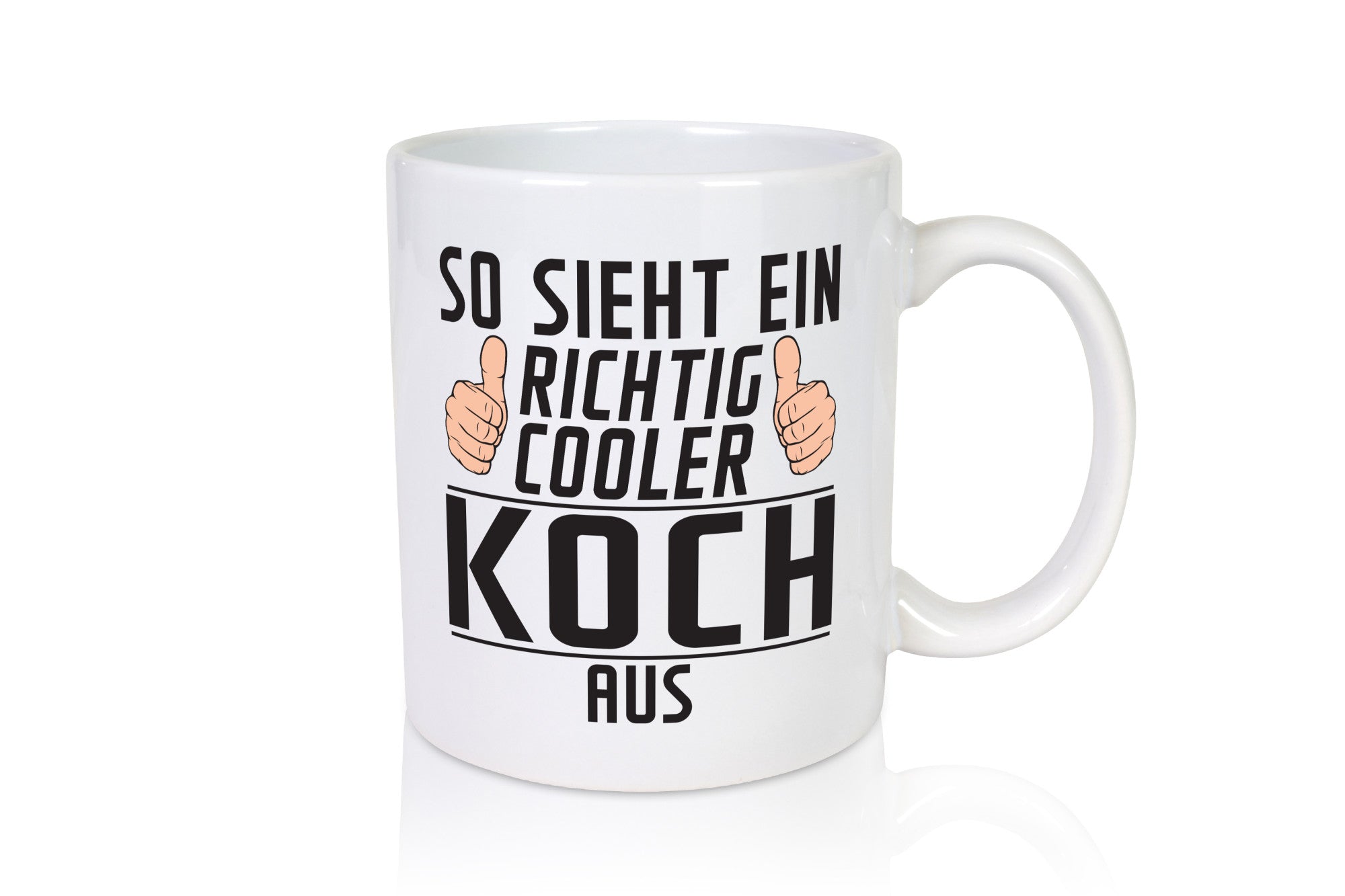 Richtig Cooler Koch | Chefkoch Humor Arbeit Kollegen Büro Geschenkidee Tasse