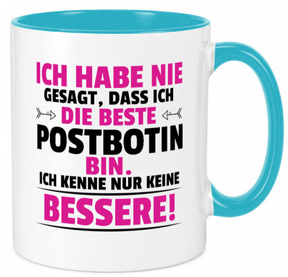Die Beste Postbotin | Beruf Post Briefträger Geschenk Arbeit Kollegen Büro