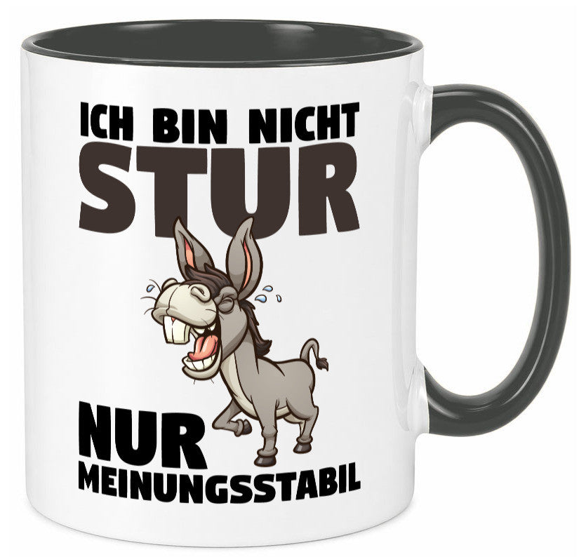 Sturer Esel | Sturkopf Tasse Dickkopf Spruch Humor lustiger Geschenk