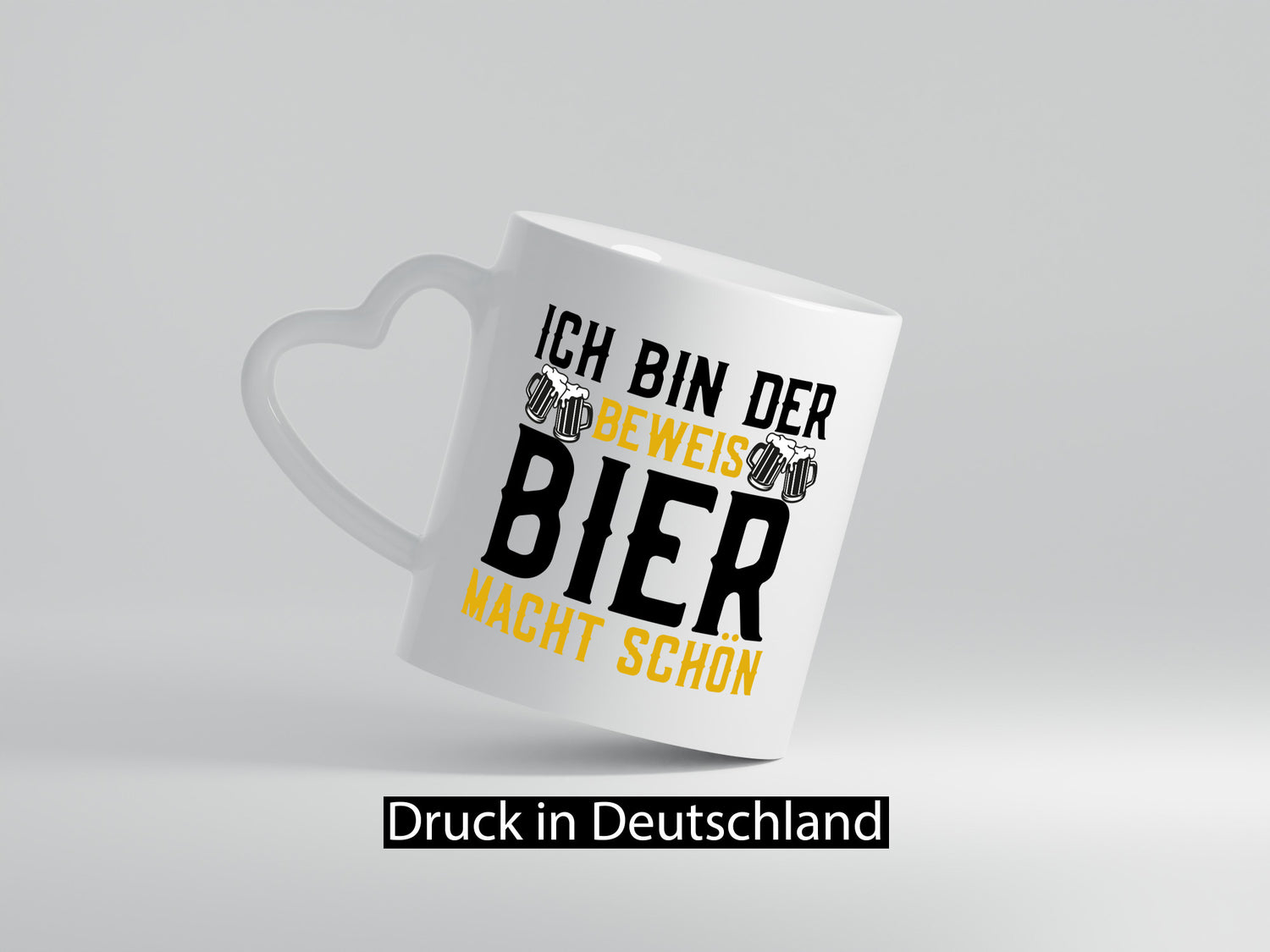 Beweis Bier macht schön | Biertrinker Party Pils Geschenk Humor Geschenkidee
