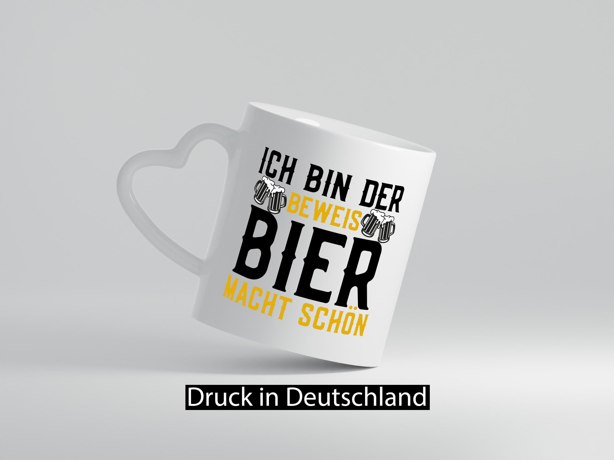 Beweis Bier macht schön | Biertrinker Party Pils Geschenk Humor Geschenkidee
