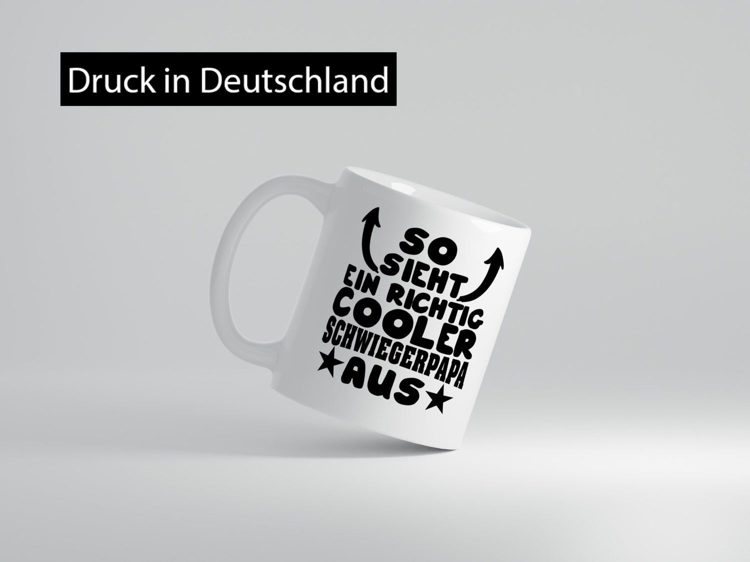 Richtig cooler Schwiegerpapa | Schwiegervater Tasse Geschenk Familie
