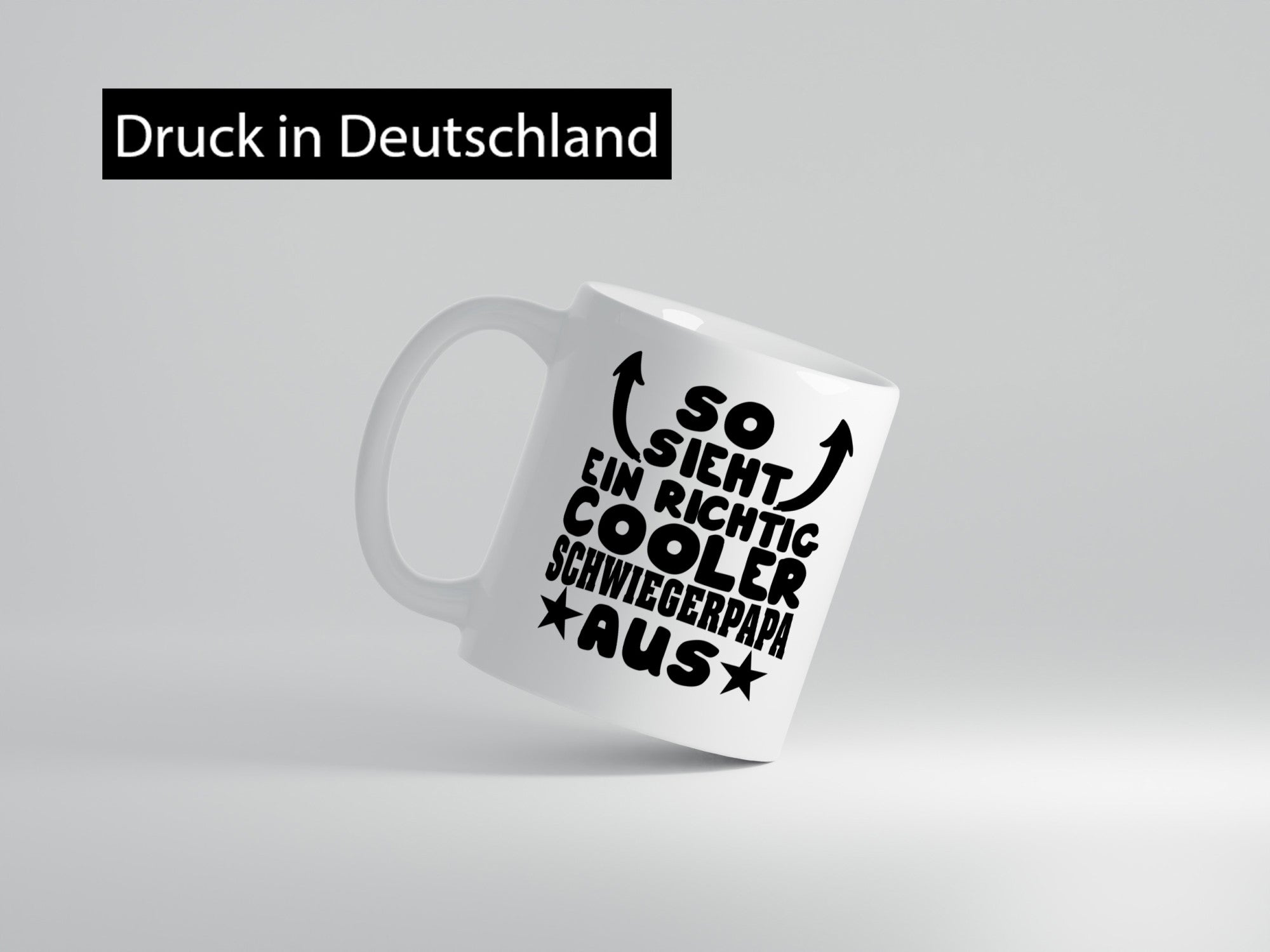 Richtig cooler Schwiegerpapa | Schwiegervater Tasse Geschenk Familie