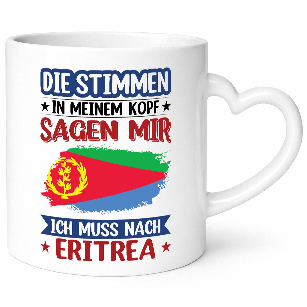 Eritrea | Urlaub Stimmen in meinem Kopf Traumland lustig Humor Geschenkidee