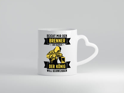 König will schweissen | Schweisser Sterne lustiger Spruch Geschenk Humor