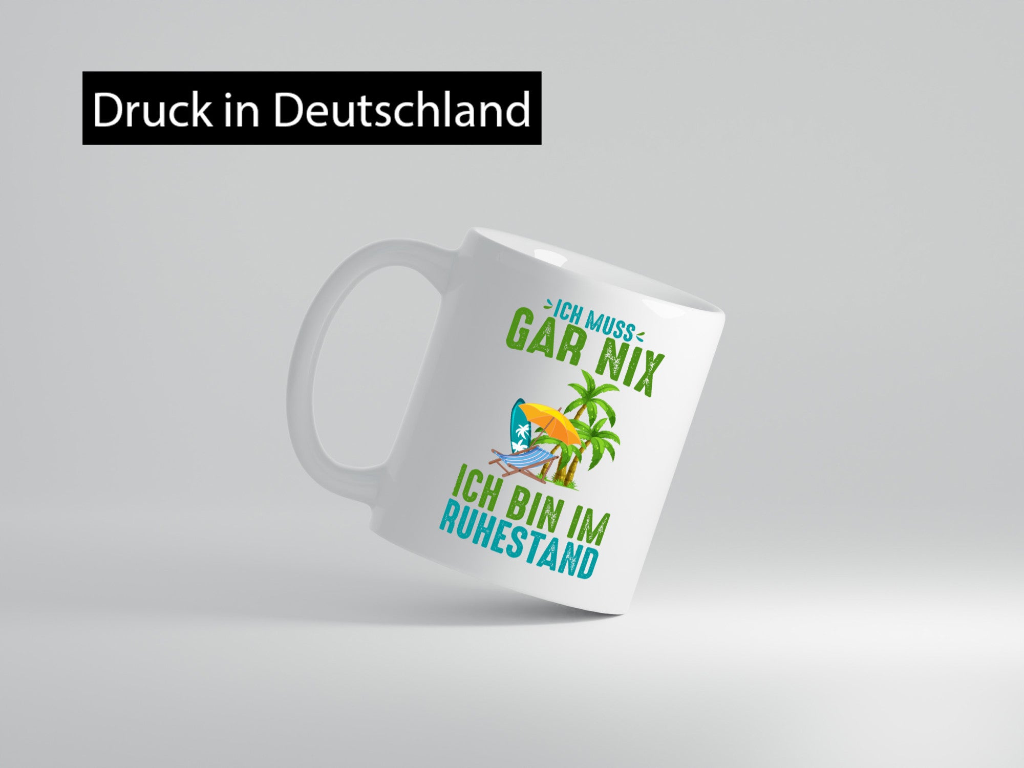 Ich muss gar nix bin im Ruhestand | Rentner lustiger Spruch Geschenk Jubiläum