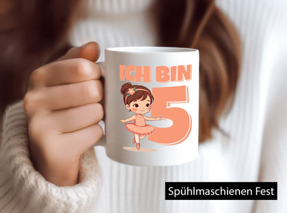5 Geburtstag | Jahre Ballerina Mädchen Ballet lustiger Spruch Geschenk