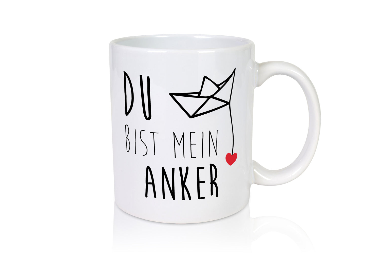Du bist mein Anker | Paare Pärchen Humor Geschenkidee Tasse