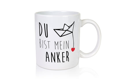 Du bist mein Anker | Paare Pärchen Humor Geschenkidee Tasse