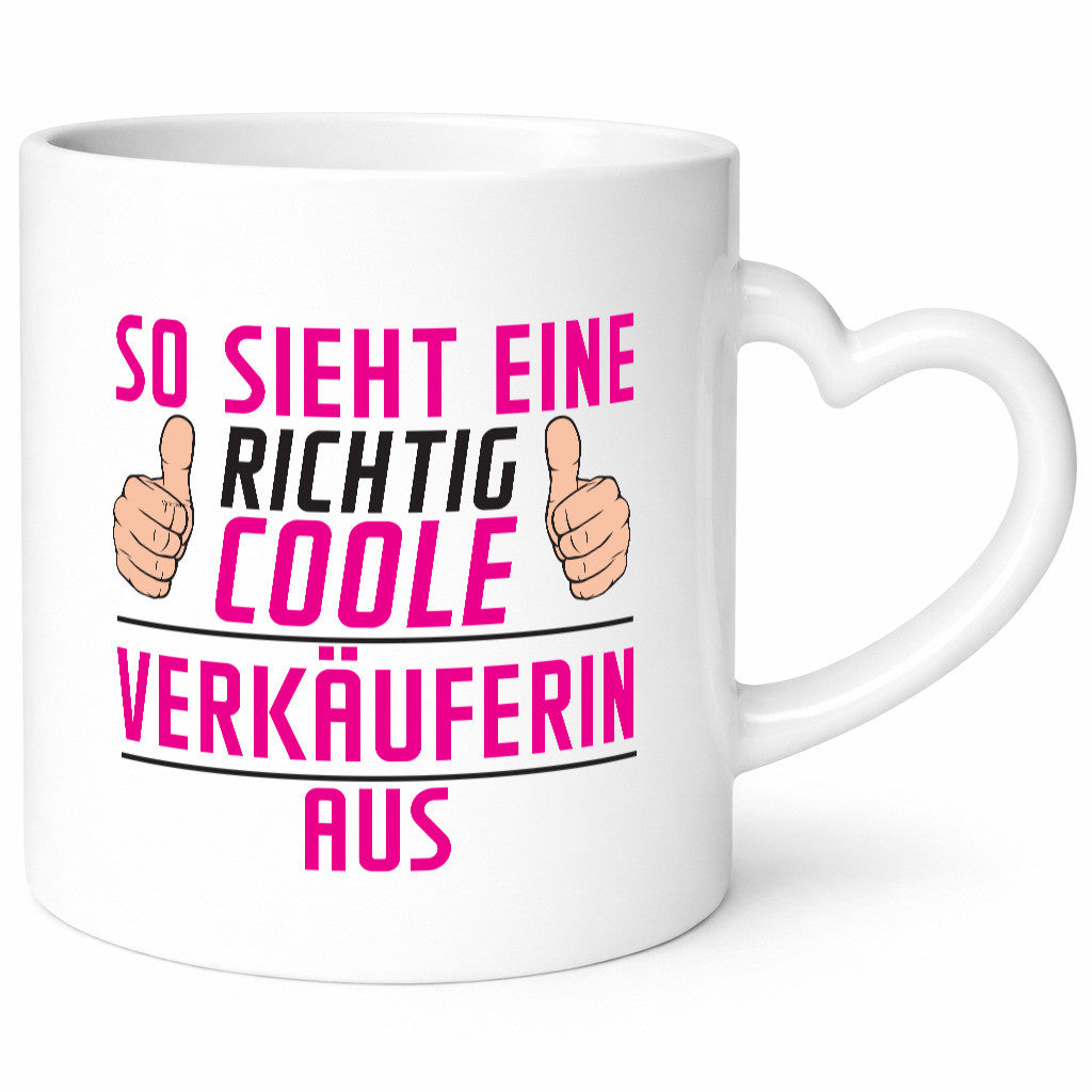 Richtig Coole Verkäuferin| Kollegin | Verkaufsjob Geschenk Arbeit Kollegen Büro