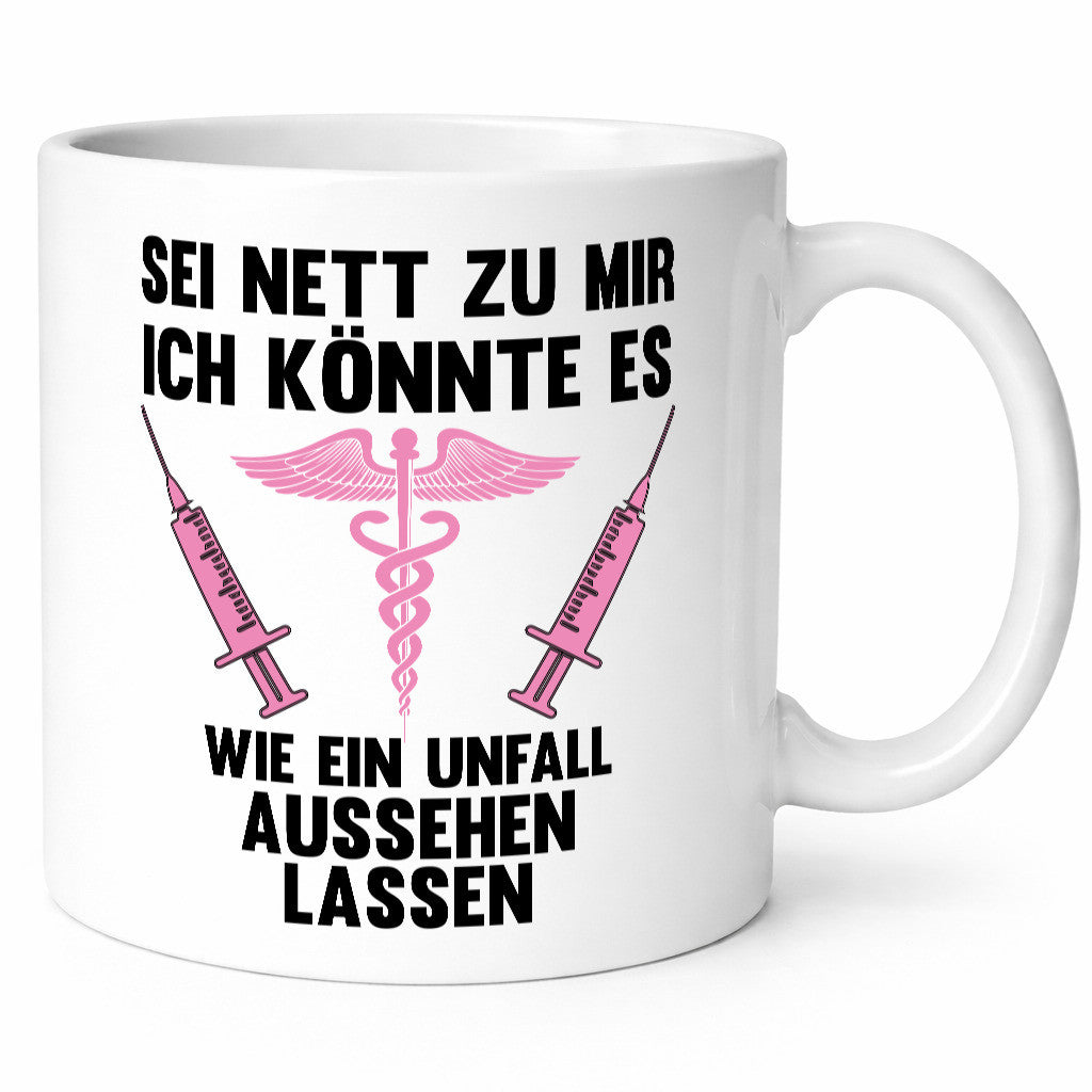 Wie ein Unfall aussehen lassen | Krankenschwester lustiger Spruch Geschenk