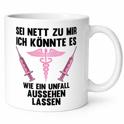 Wie ein Unfall aussehen lassen | Krankenschwester lustiger Spruch Geschenk