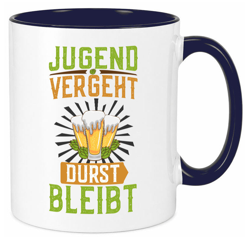Jugend vergeht durst bleibt | Biertrinker Bierliebhaber lustiger Spruch