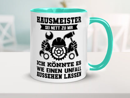 Hausmeister | Es könnte wie ein Unfall aussehen lustig Humor Geschenkidee