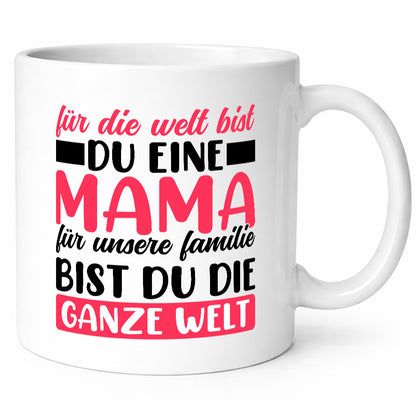 Beste mama der Welt vl2 Humor Familie Geschenkidee Tasse